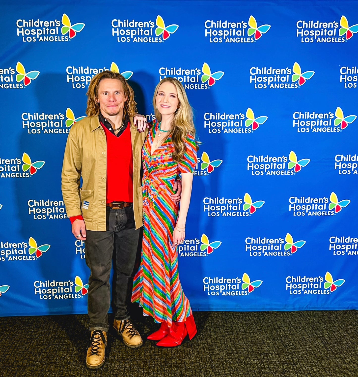 14K Red Spinel + Pink Opal Teardrop Cocktail Ring