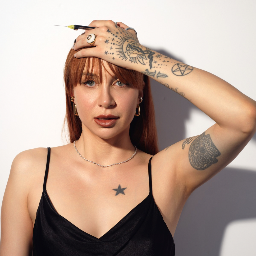 14K Gold Morganite + White Quartz + Diamond Cocktail Ring