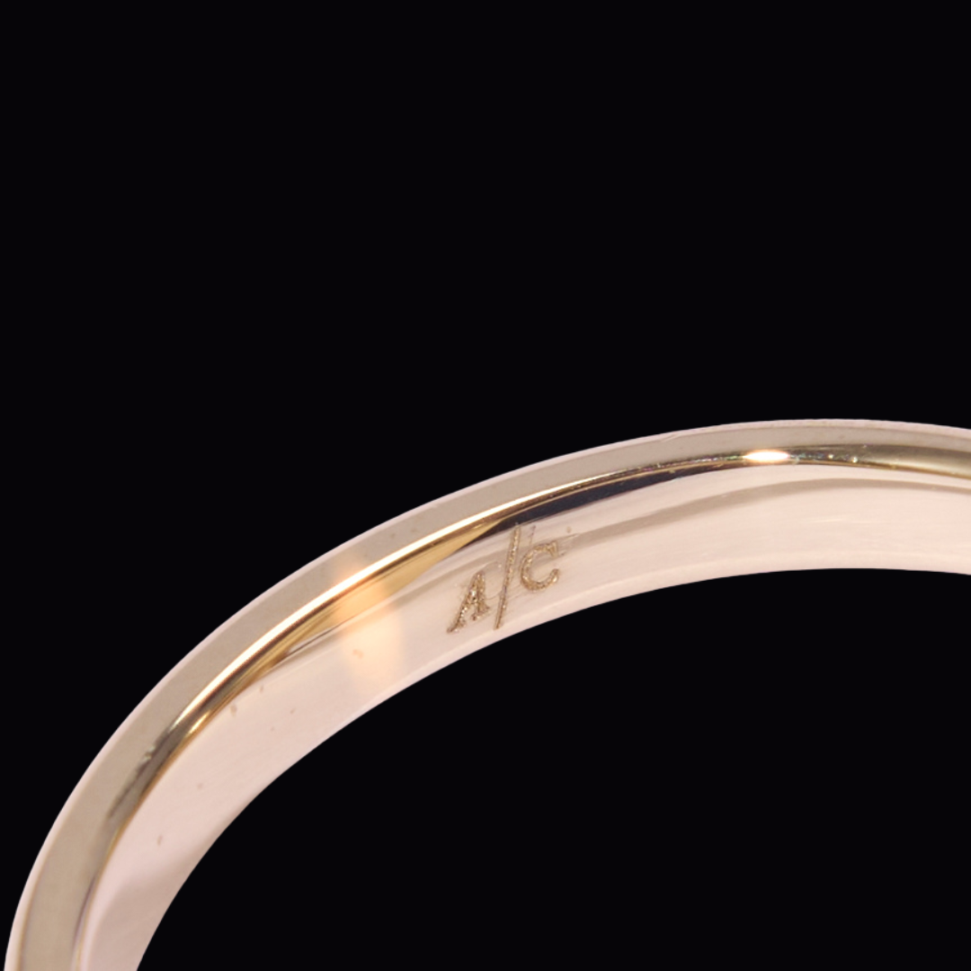 14K Gold Ruby + Trolleite Teardrop Cocktail Ring