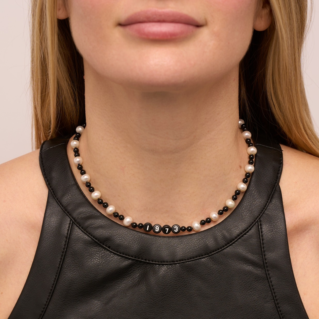 1973 Gemstone // Pearl Candy Necklaces