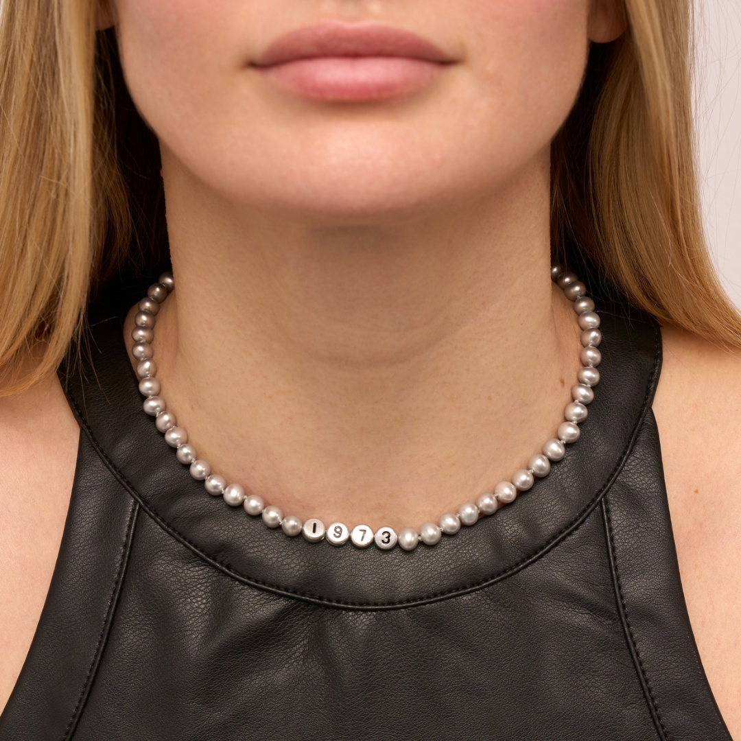 1973 Gemstone // Pearl Candy Necklaces