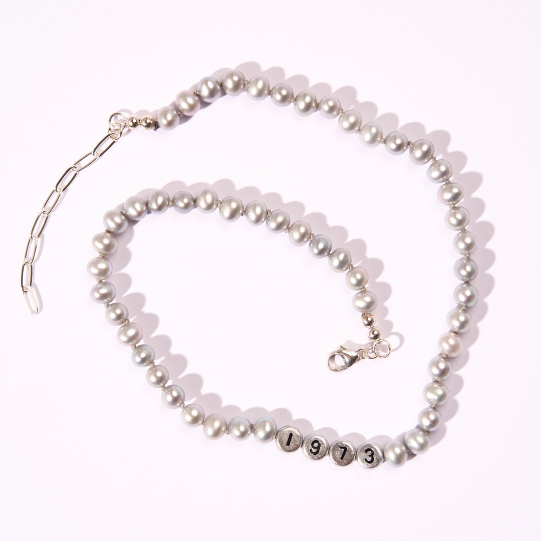 1973 Gemstone // Pearl Candy Necklaces