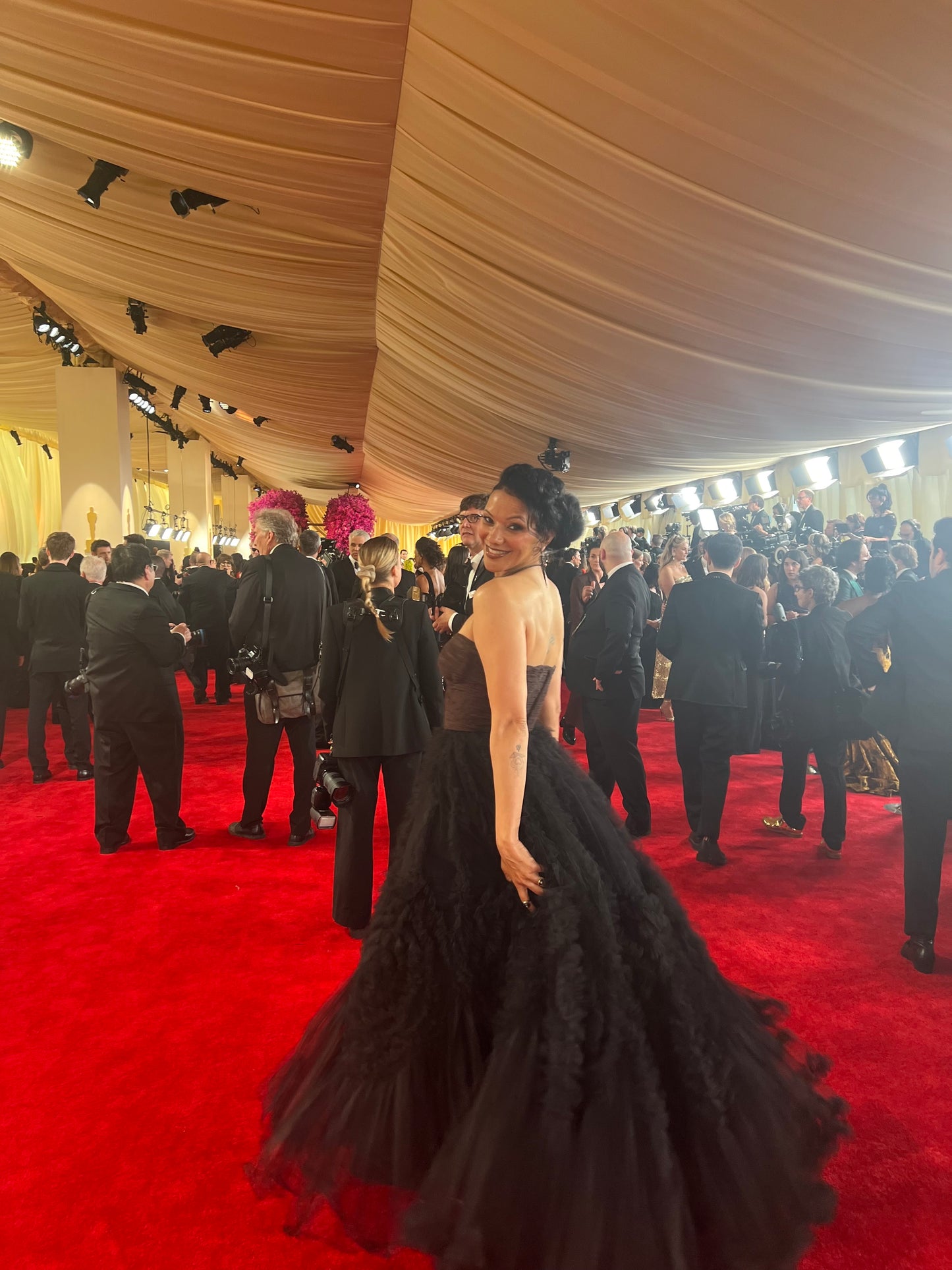 14K Gold Salt & Pepper Diamond + Black Onyx East-West Knot Ring