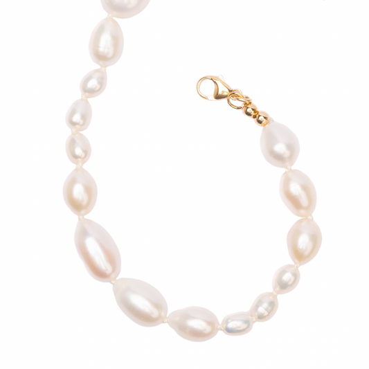 Mixed Teardrop Freshwater Pearl Necklace