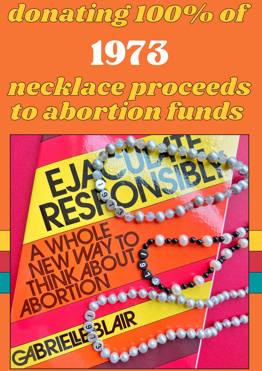 1973 Gemstone // Pearl Candy Necklaces