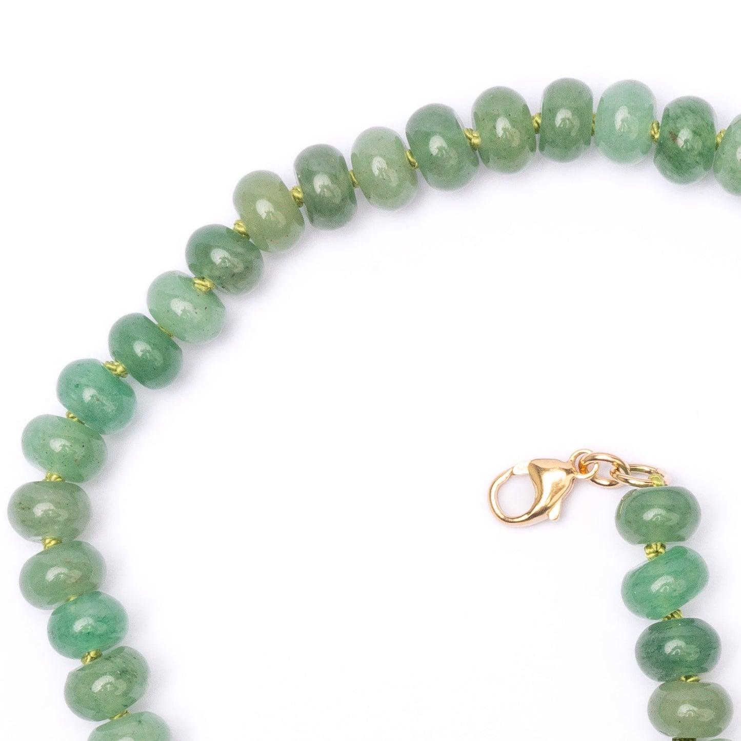 Green Aventurine Candy Necklace