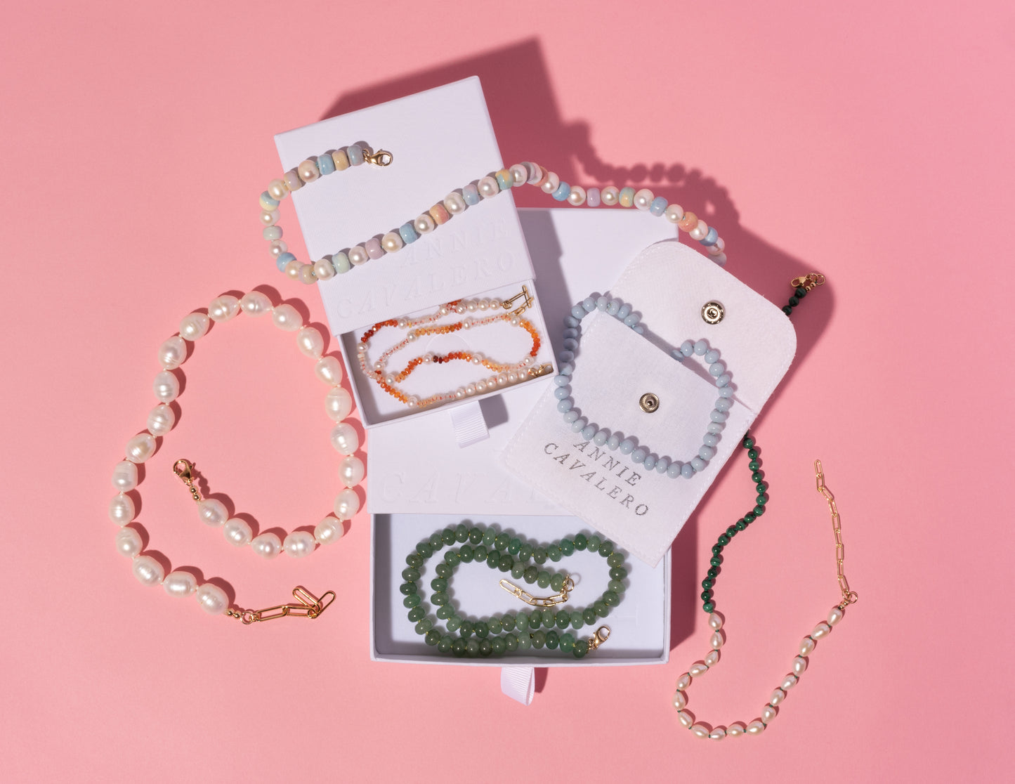 Chunky Freshwater Pearl Candy Necklace