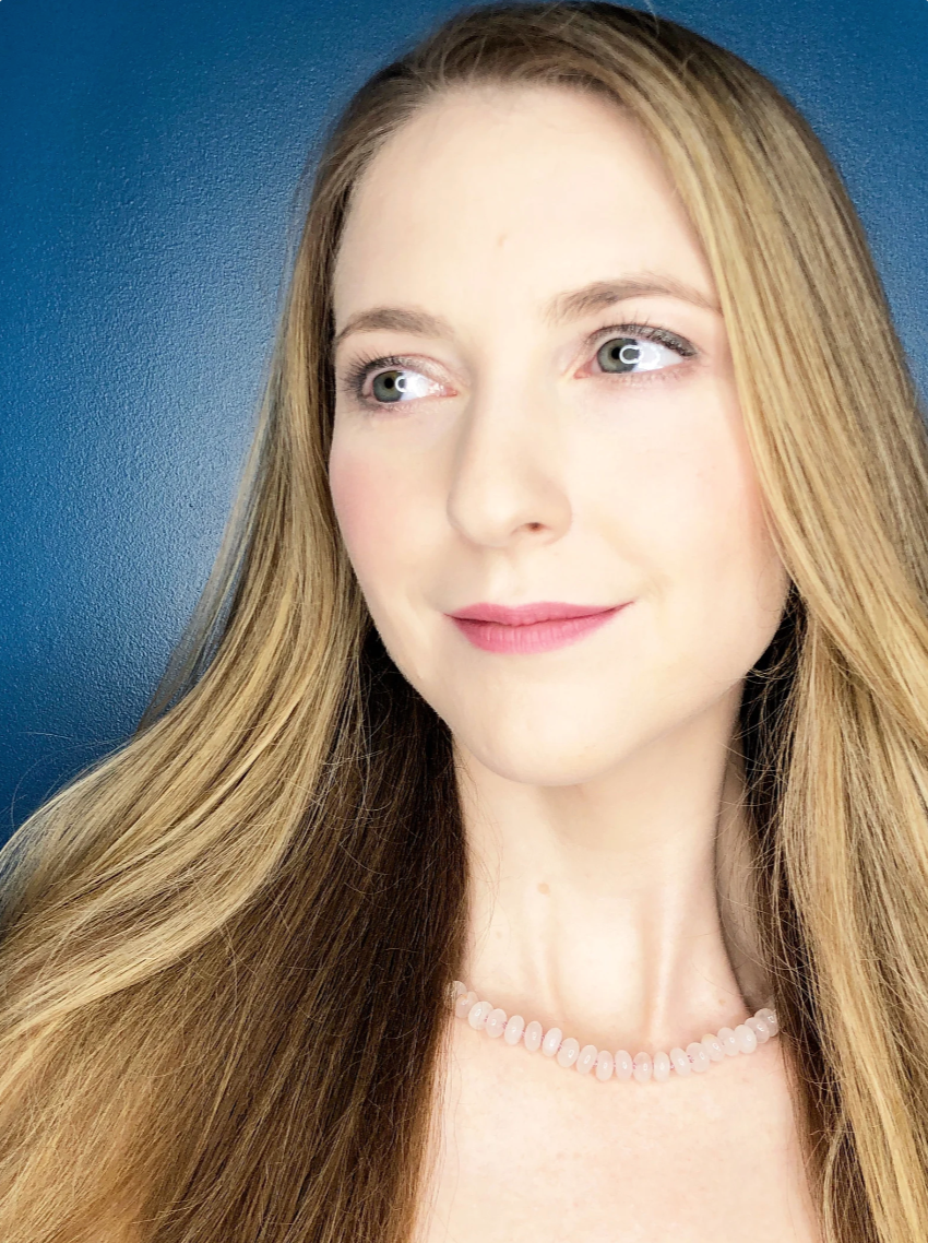 Rose Quartz + Hot Pink Hand-Knotted Silk Candy Necklace