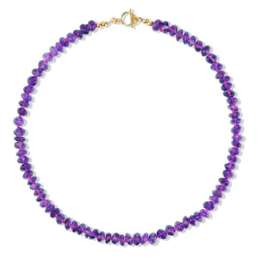 Amethyst Candy Necklace