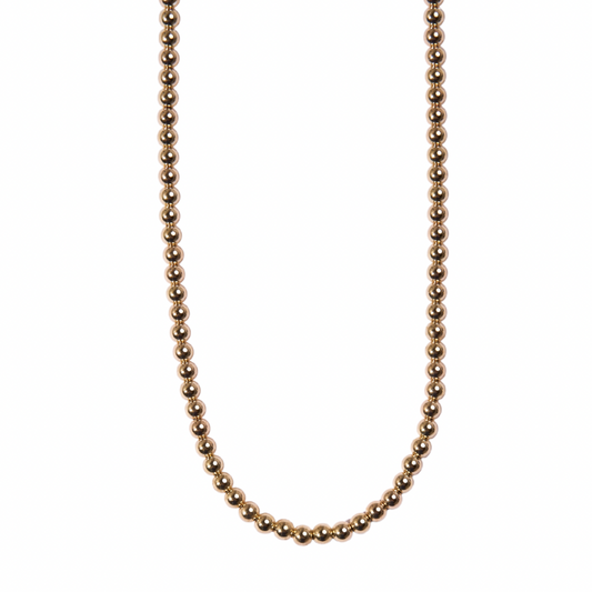 Ball and Chain Gold-Filled Necklace