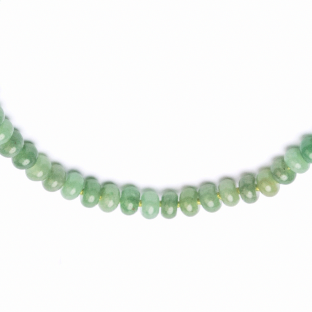 Green Aventurine Candy Necklace