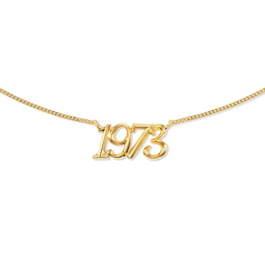 18K Gold 1973 Necklace