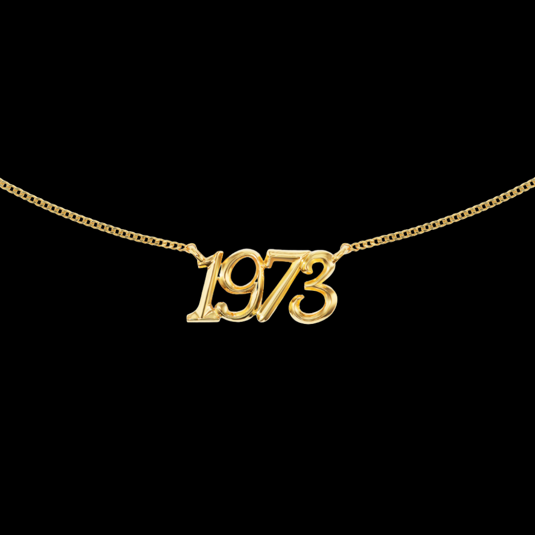 18K Gold 1973 Necklace