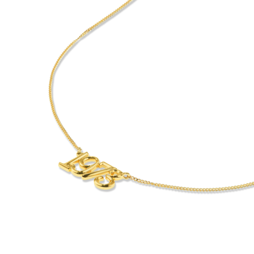 18K Gold 1973 Necklace