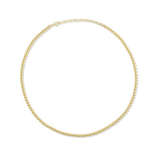 Ball and Chain Gold-Filled Necklace