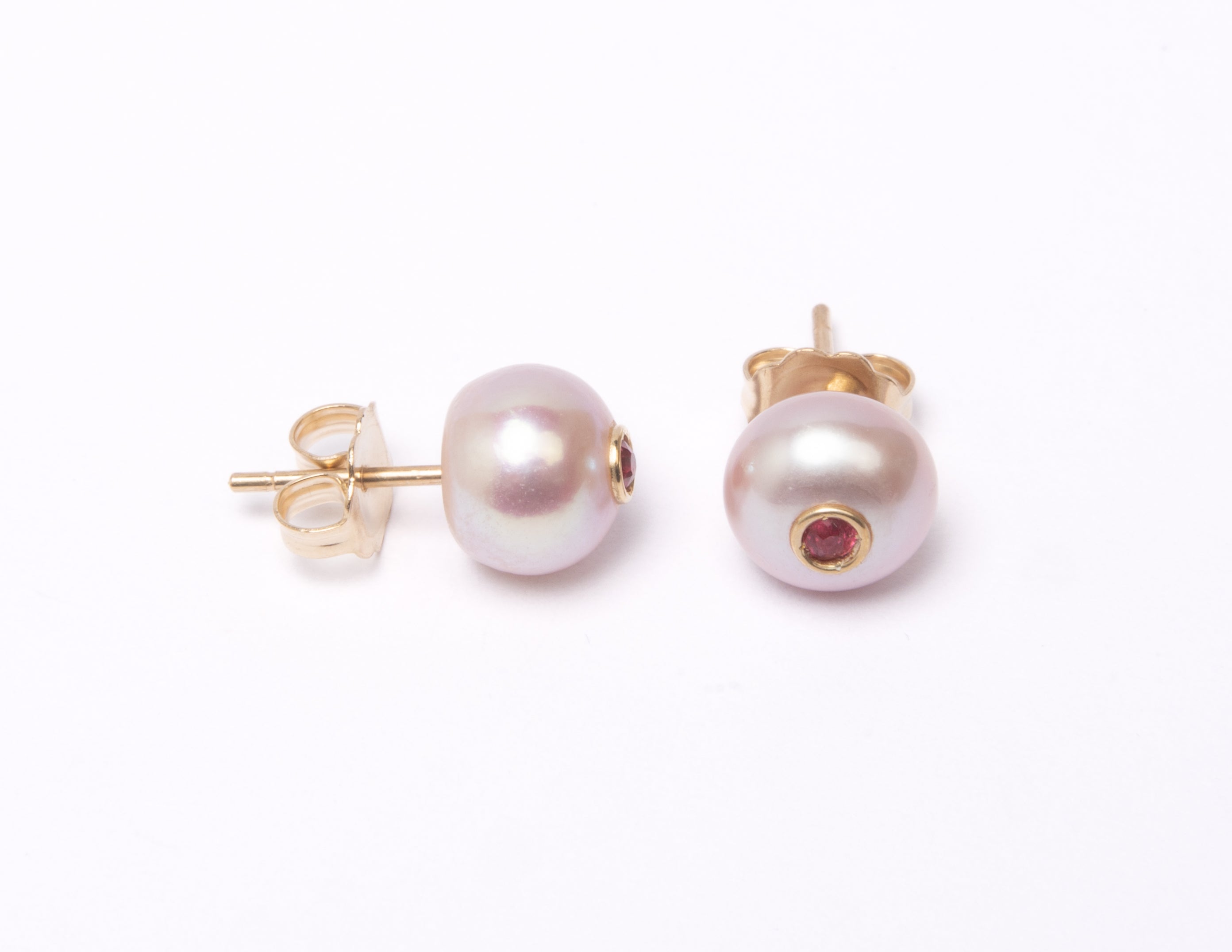 グランディール Jewelry 14K Madi K 5-6mm Pink Round FW Cultured