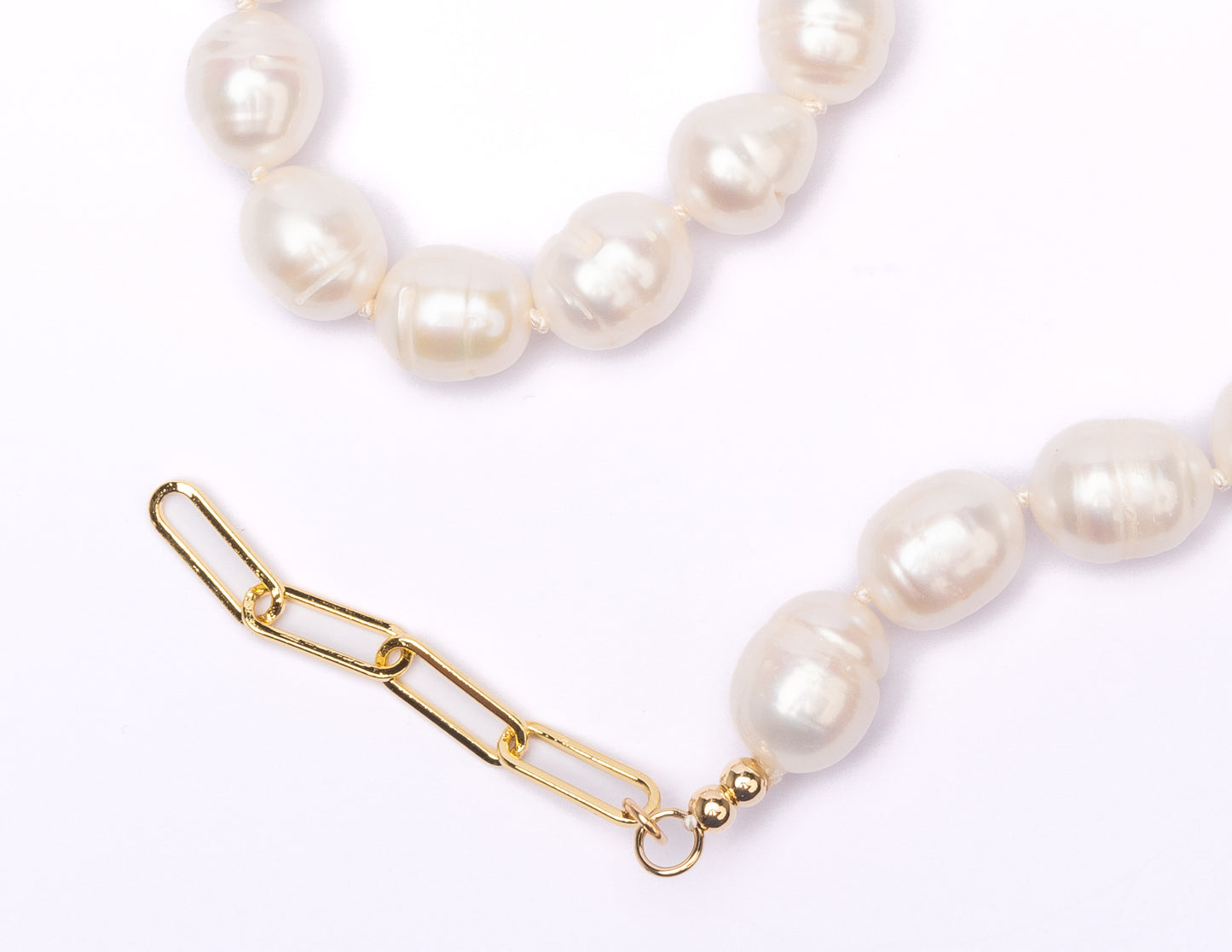 Chunky Freshwater Pearl Candy Necklace