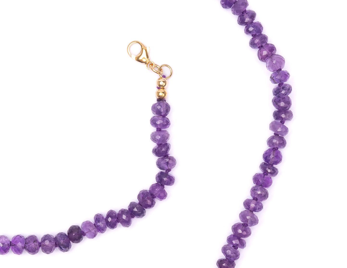 Amethyst Candy Necklace